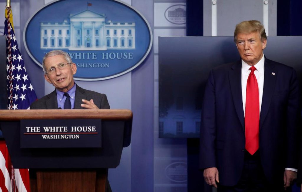 Anthony Fauci & Donald J Trump